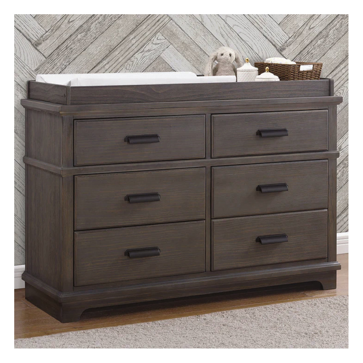 summer infant brayden dresser Asher 6 Drawer Dresser with Changing Top And Interlocking Drawers