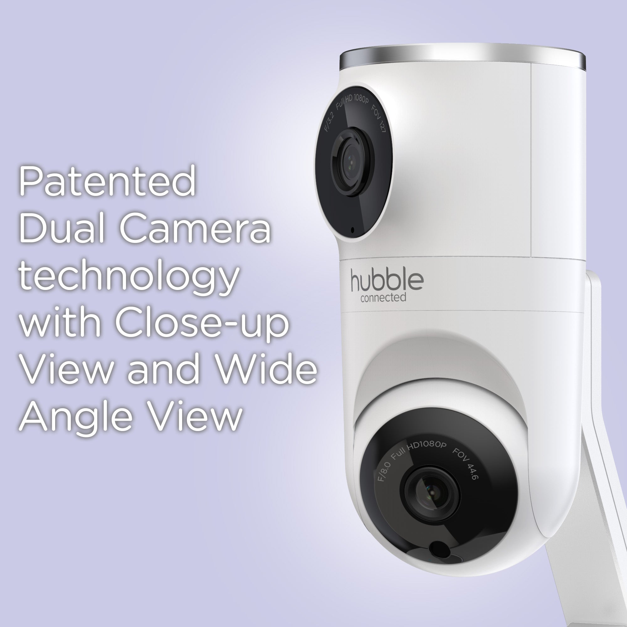 Hubble Connected Nursery Pal Dual Vision Cam- Bambi Baby