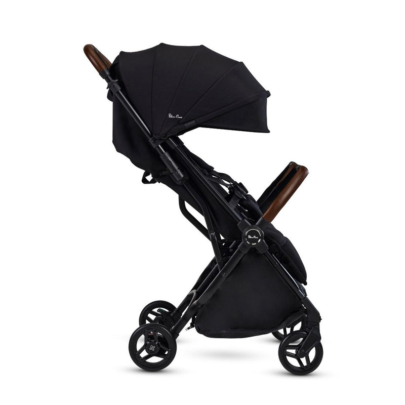 Silver Cross Jet Double Stroller - Black- Bambi Baby