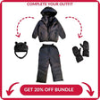 Onekid Car Seat Coat | The Road Coat Arctic - Black - Bambi Baby