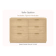 Delta Children Forever- Classic 6 Drawer Dresser - Assembled - Bambi Baby