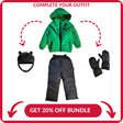 Onekid Car Seat Coat | The Road Coat Arctic - Green - Bambi Baby