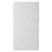 Colchón de cuna firme de 12,5 cm EcozyKids 100 % transpirable Bundle of Dreams en color blanco