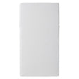 Colchón de cuna firme de 12,5 cm EcozyKids 100 % transpirable Bundle of Dreams en color blanco - Bambi Baby