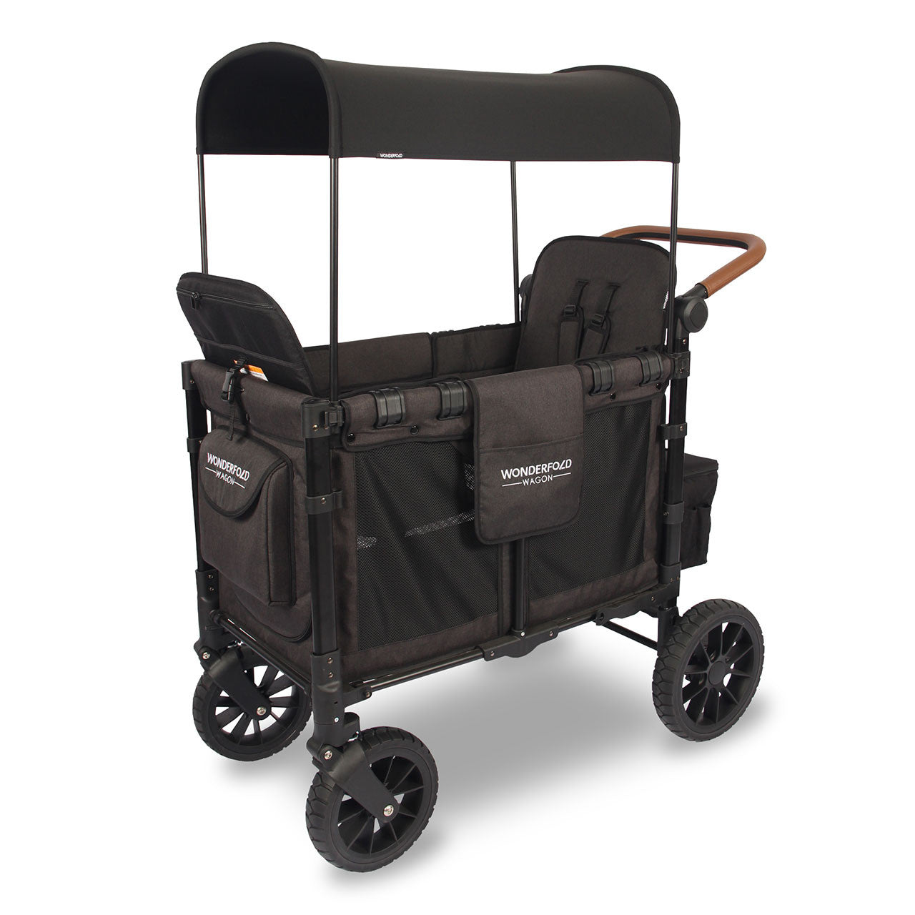 Wonderfold W2 LUXE Double Stroller Wagon- Bambi Baby