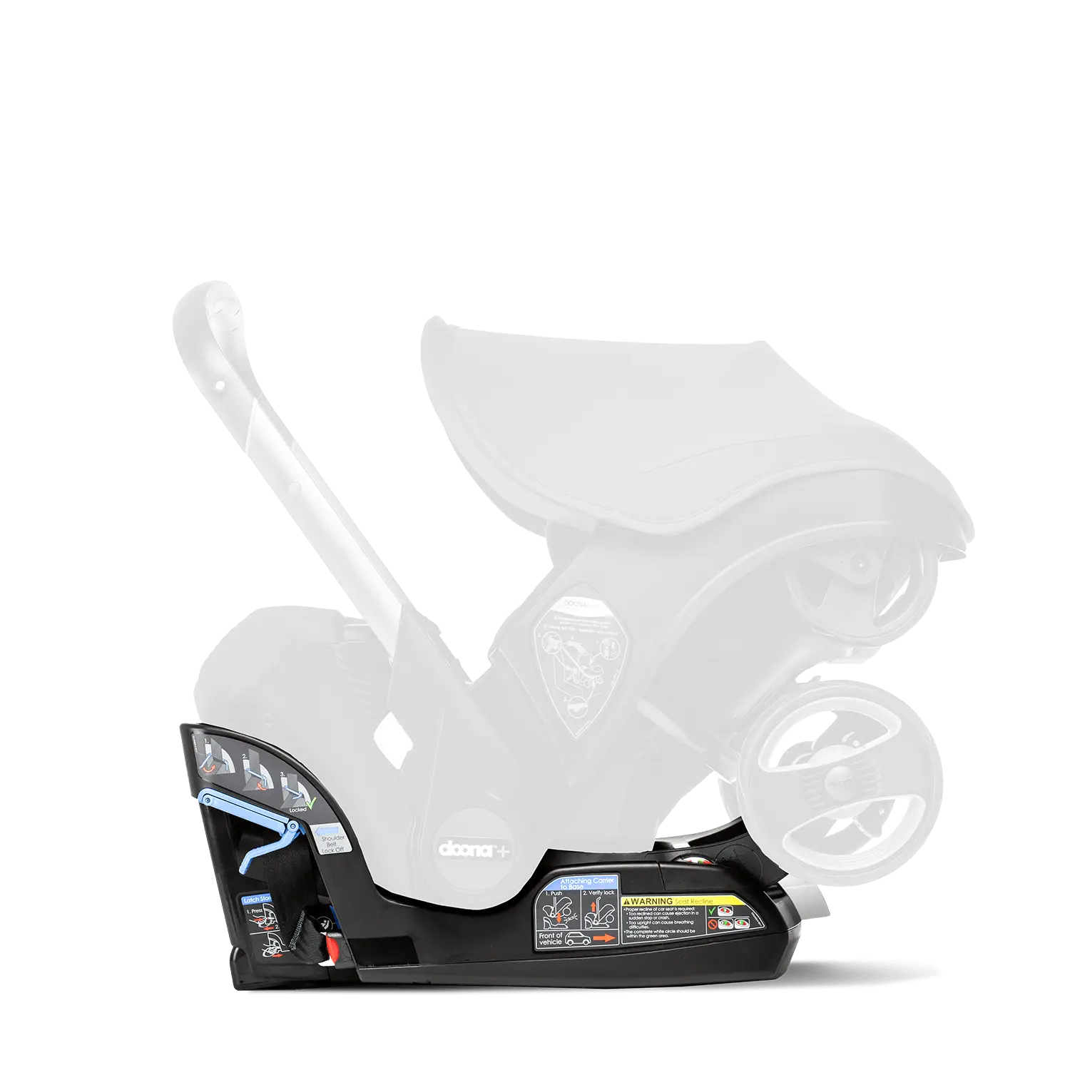 Doona Infant Car Seat Stroller with Base- Bambi Baby