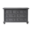 Oxford Baby London Lane 2 Piece Nursery Set - Crib & Dresser in Arctic Gray - Bambi Baby