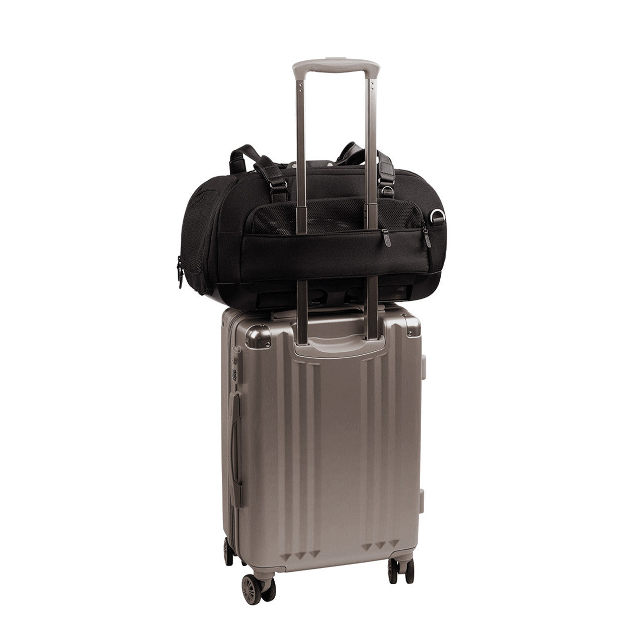 Tavo Dupree II Airline Carry-on Pet Car Seat em ônix- Bambi Baby