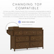 Bellini Wells 7 Drawer Dresser - Bambi Baby