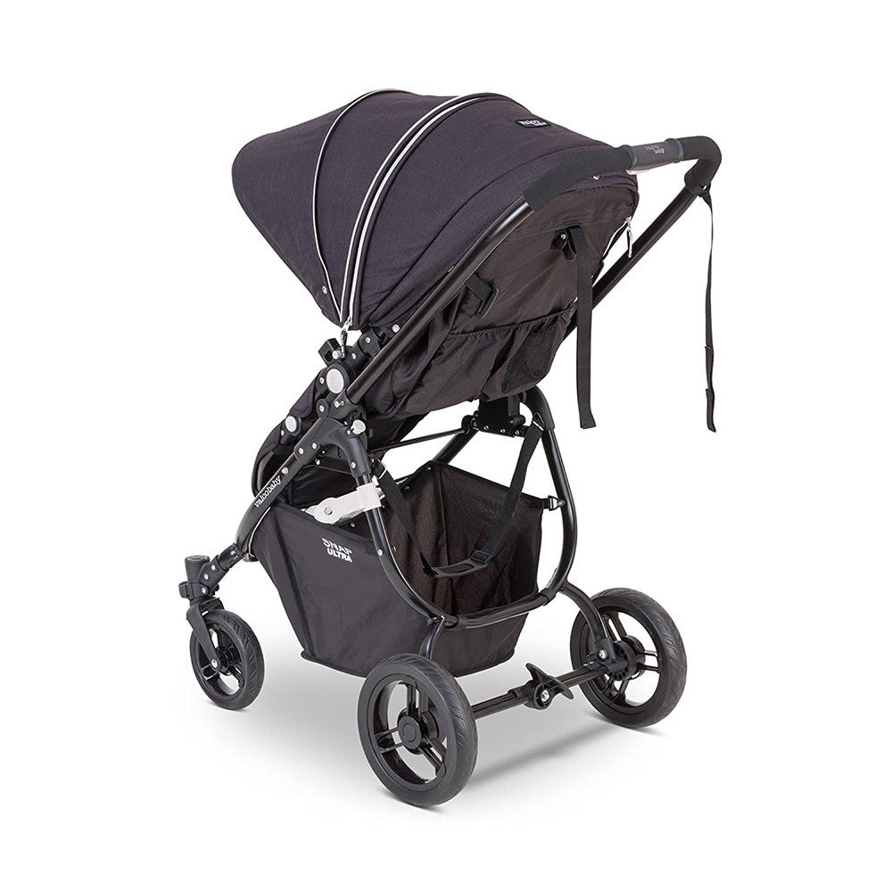 Valco Snap Ultra Trend Reversible Seat Stroller in Black- Bambi Baby