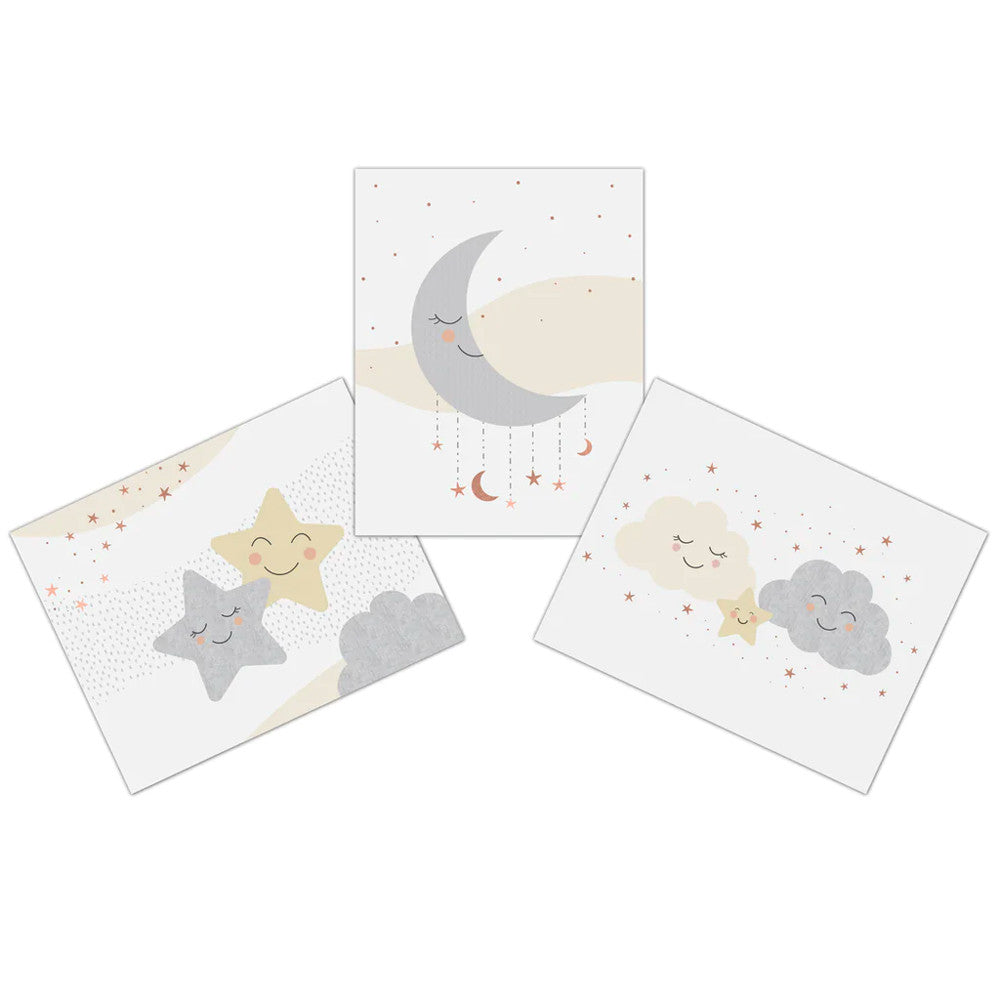 Lambs & Ivy Goodnight Moon Unframed Wall Art- Bambi Baby
