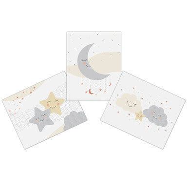 Lambs & Ivy Goodnight Moon Unframed Wall Art- Bambi Baby