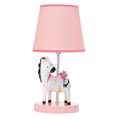 Lambs & Ivy Jazzy Jungle Lamp w/Shade & Bulb- Bambi Baby