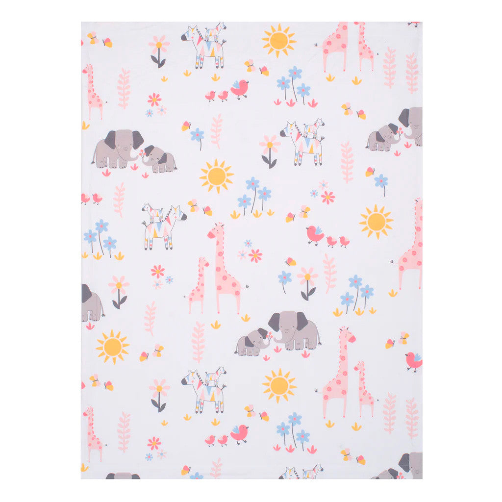 Manta Jazzy Jungle de Lambs &amp; Ivy- Bambi Baby
