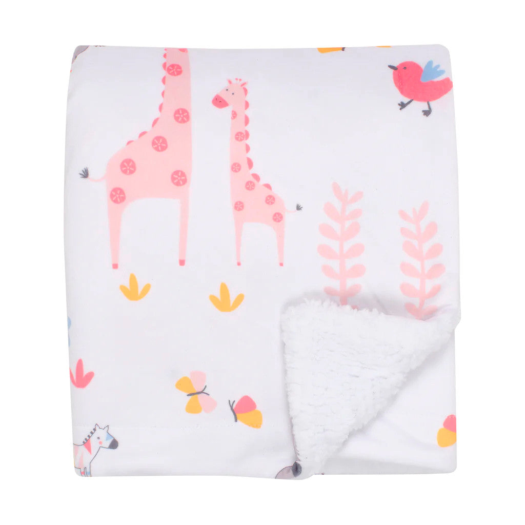 Manta Jazzy Jungle de Lambs &amp; Ivy- Bambi Baby