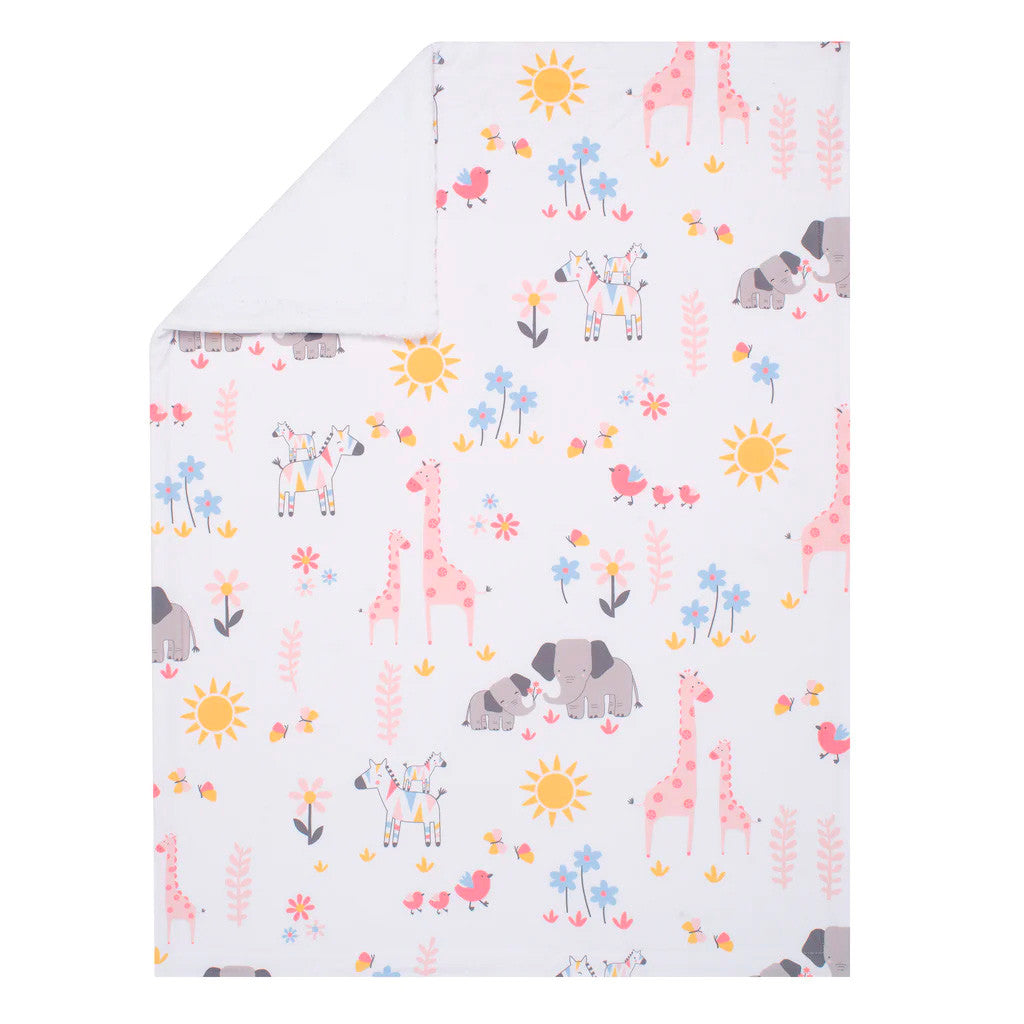 Manta Jazzy Jungle de Lambs &amp; Ivy- Bambi Baby