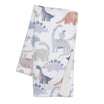 Lambs & Ivy Dino-Might Dinosaur Baby Blanket