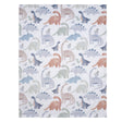 Lambs & Ivy Dino-Might Dinosaur Baby Blanket - Bambi Baby