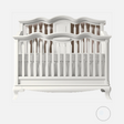 Cuna convertible Romina Cleopatra con respaldo abierto - Bambi Baby