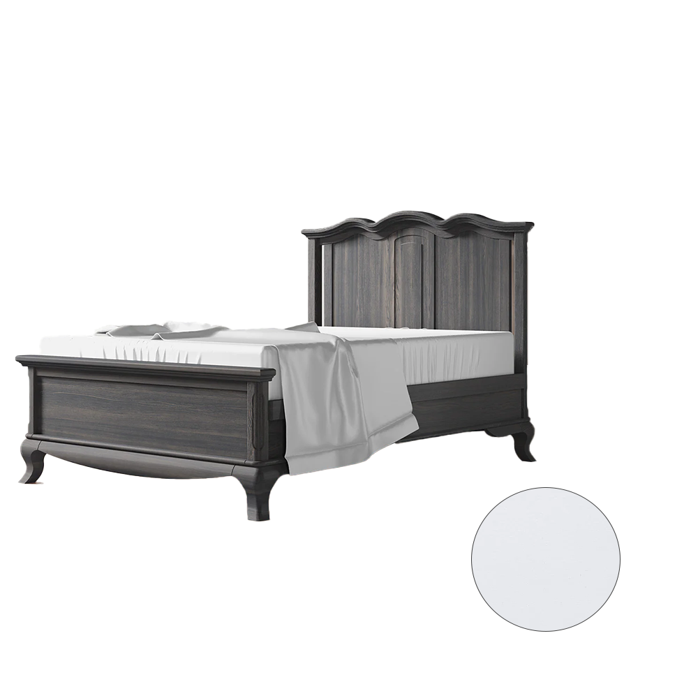 Romina Cleopatra full bed w/ Solid Panel- Bambi Baby