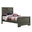 Westwood Foundry Youth Furn Complete Twin (HB,FB,RS) in Brushed Pewter - Bambi Baby
