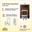 Taburete plegable y portátil Busy Kids - Bambi Baby