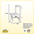 Taburete plegable y portátil Busy Kids - Bambi Baby
