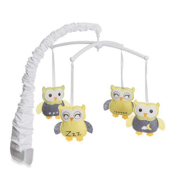 Halo Bassinet Musical Mobile in Sleepy Owl- Bambi Baby