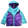 Onekid Car Seat Coat | The Road Coat Down - Aqua/Purple - Bambi Baby
