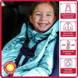 Onekid Car Seat Coat | The Road Coat Down - Aqua/Purple - Bambi Baby