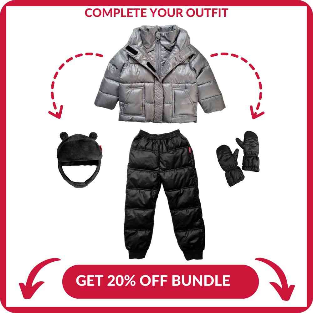 Onekid Car Seat Coat | The Road Coat Vegan - Platinum- Bambi Baby