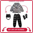 Onekid Car Seat Coat | The Road Coat Vegan - Platinum - Bambi Baby