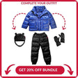 Onekid Car Seat Coat | The Road Coat Vegan - Royal Blue - Bambi Baby