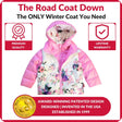 Onekid Car Seat Coat | The Road Coat Down - Floral Print - Bambi Baby