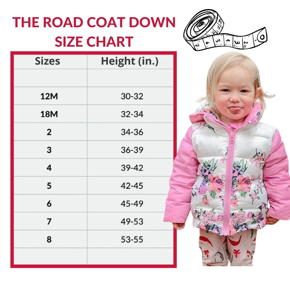 Onekid Car Seat Coat | The Road Coat Down - Floral Print- Bambi Baby