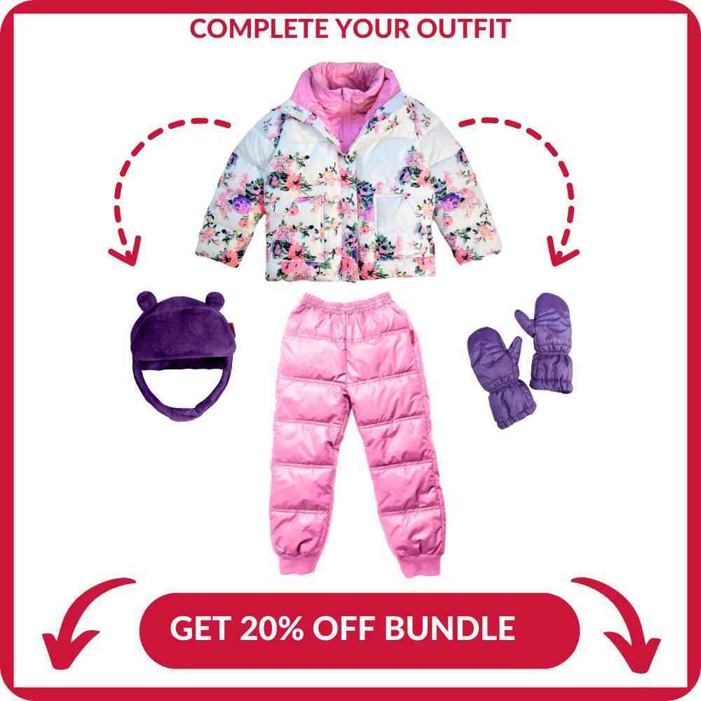 Onekid Car Seat Coat | The Road Coat Vegan - Floral Print- Bambi Baby