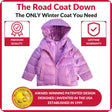Onekid Car Seat Coat | The Road Coat Down - Lilac - Bambi Baby