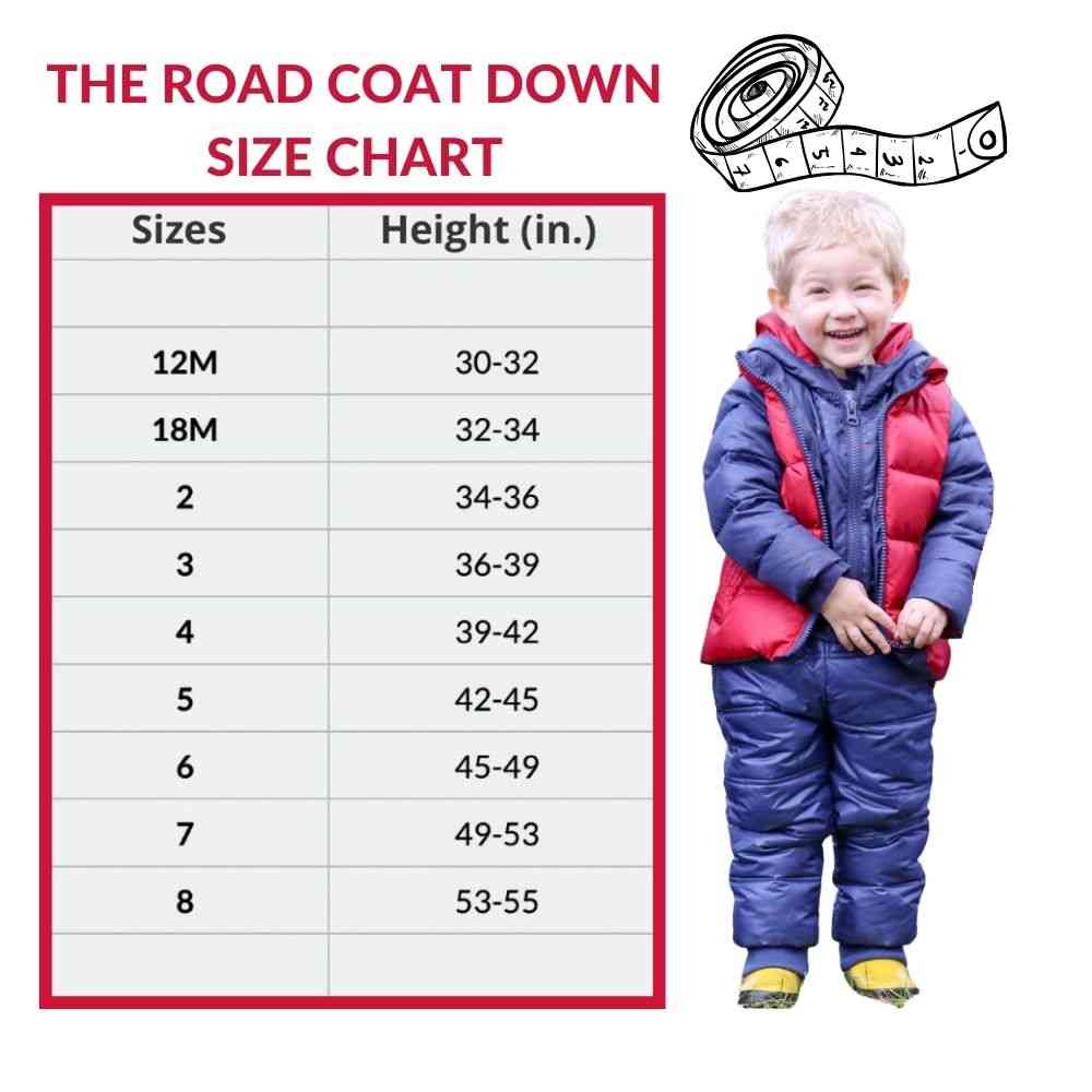 Onekid Car Seat Coat | The Road Coat Down - Navy/Red- Bambi Baby
