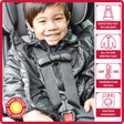 Onekid Car Seat Coat | The Road Coat Down - Rocketship Print - Bambi Baby