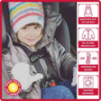 Onekid Car Seat Coat | The Road Coat Down - Platinum - Bambi Baby