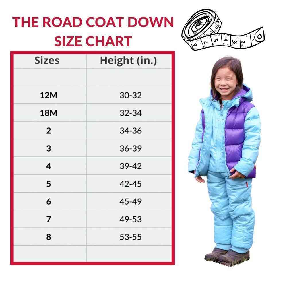 Onekid Car Seat Coat | The Road Coat Down - Aqua/Purple- Bambi Baby