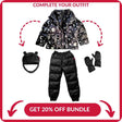 Onekid Car Seat Coat | The Road Coat Vegan - Rocketship Print - Bambi Baby