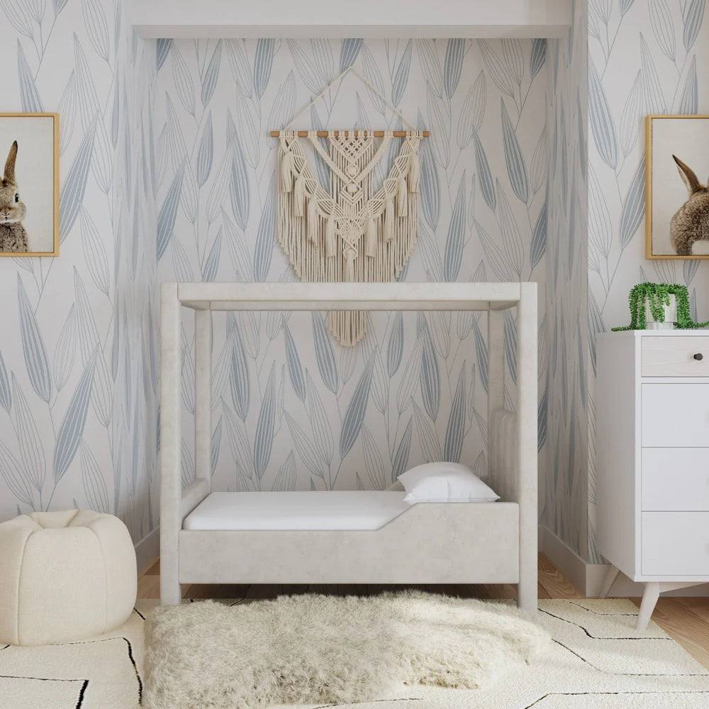 Westwood Design Alice Toddler Bed In Gray- Bambi Baby