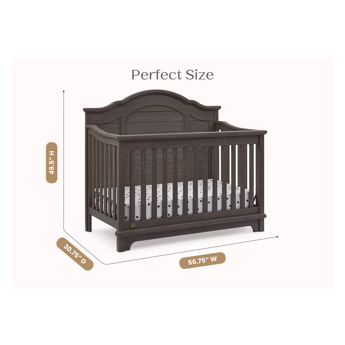 Delta Children Simmons Asher Crib - Thumbnail 3
