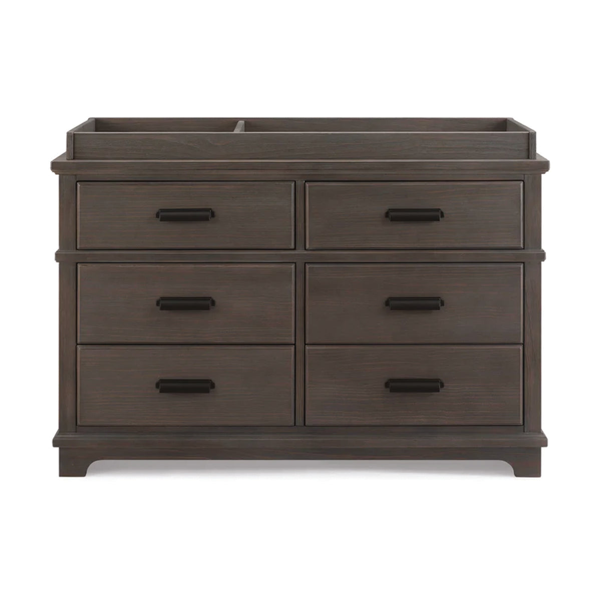 delta dresser grey Delta Children Simmons Asher 6 Drawer Dresser with Changing Top