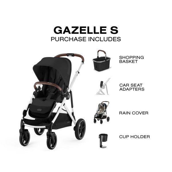 CYBEX Gazelle S 2 Stroller- Bambi Baby