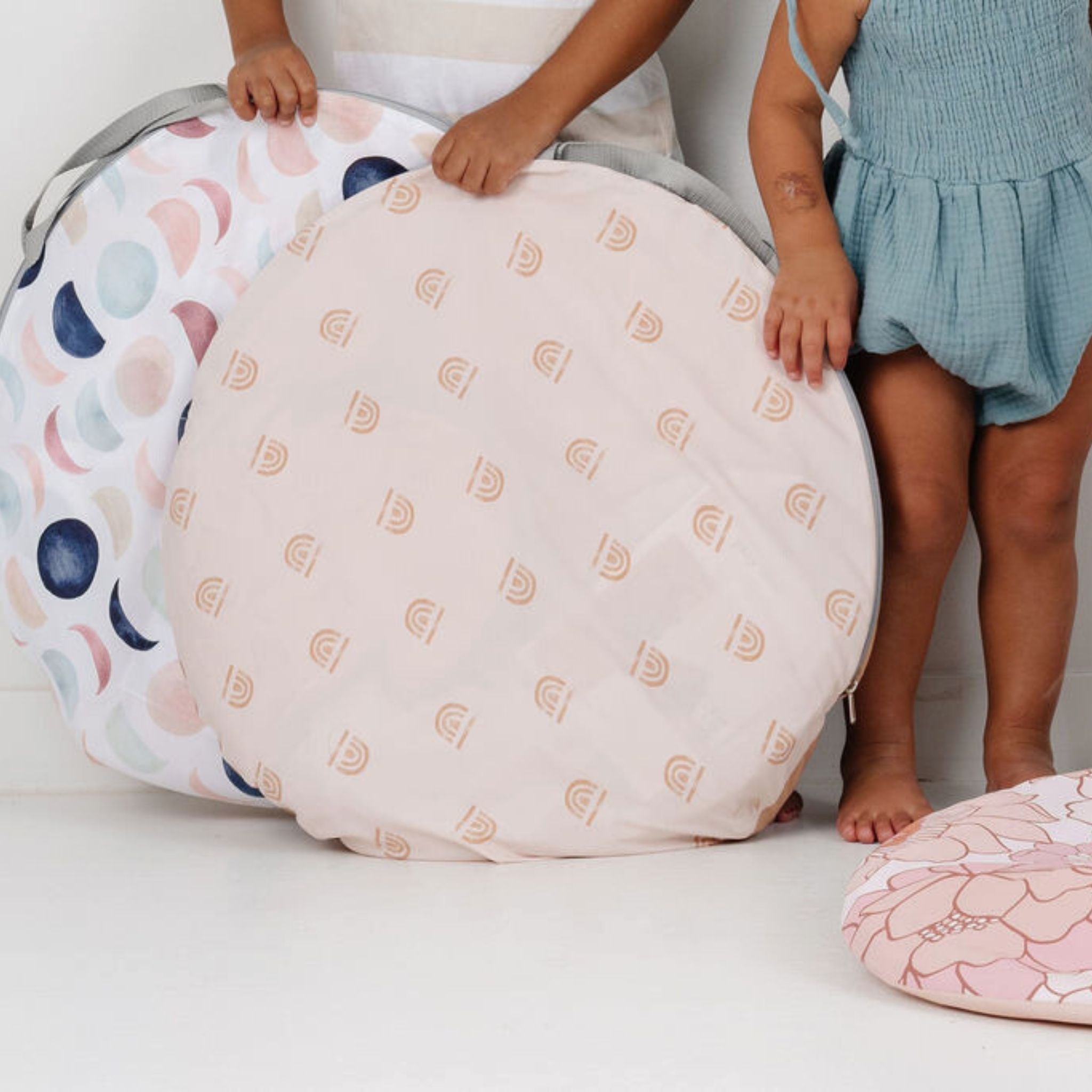 Toki Kids Rainbow Peach Play Tent- Bambi Baby