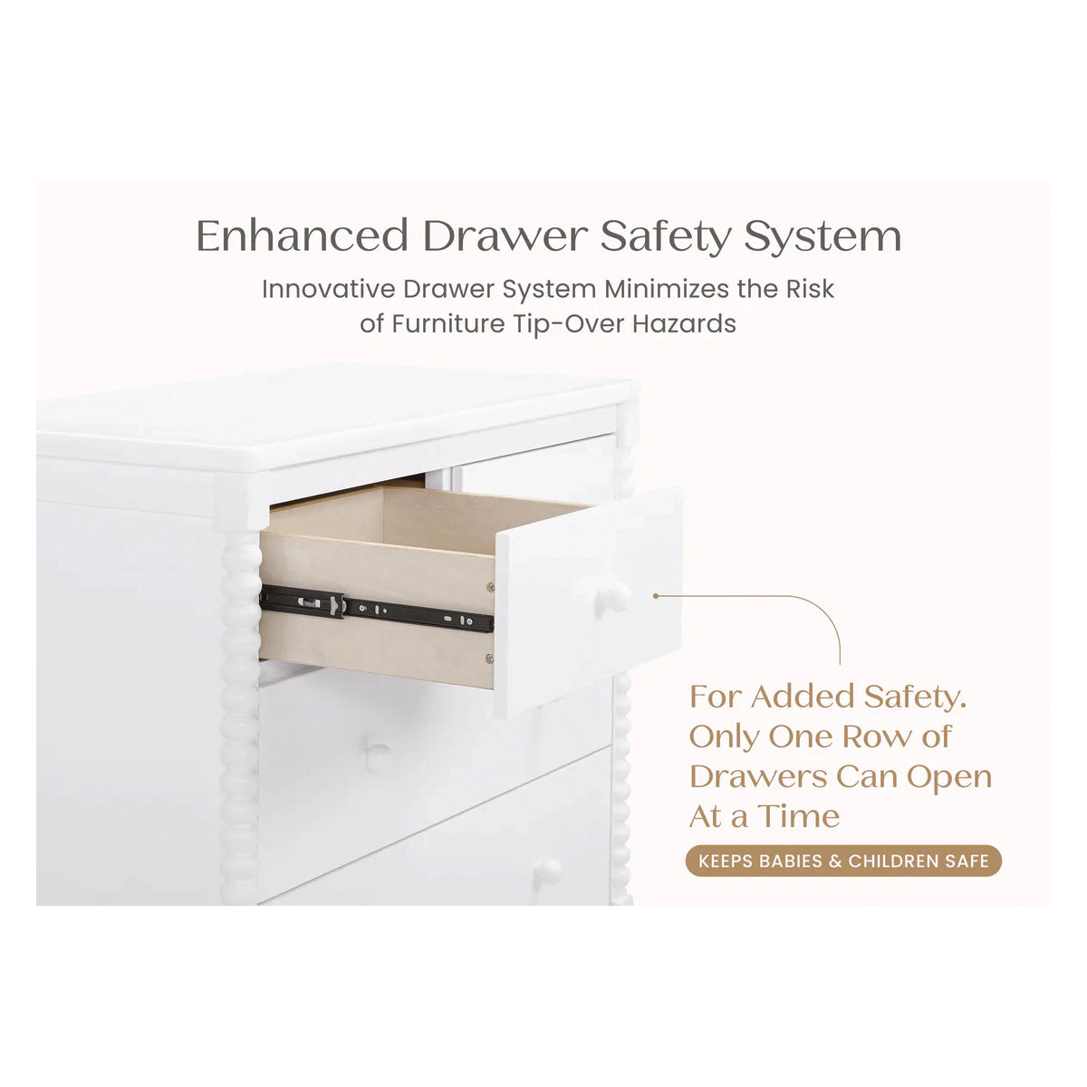Delta Children Saint 4 Drawer Dresser With Changing Top – Bambi Baby