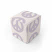 Toki Kids Cream Peace Sign Play Cube
