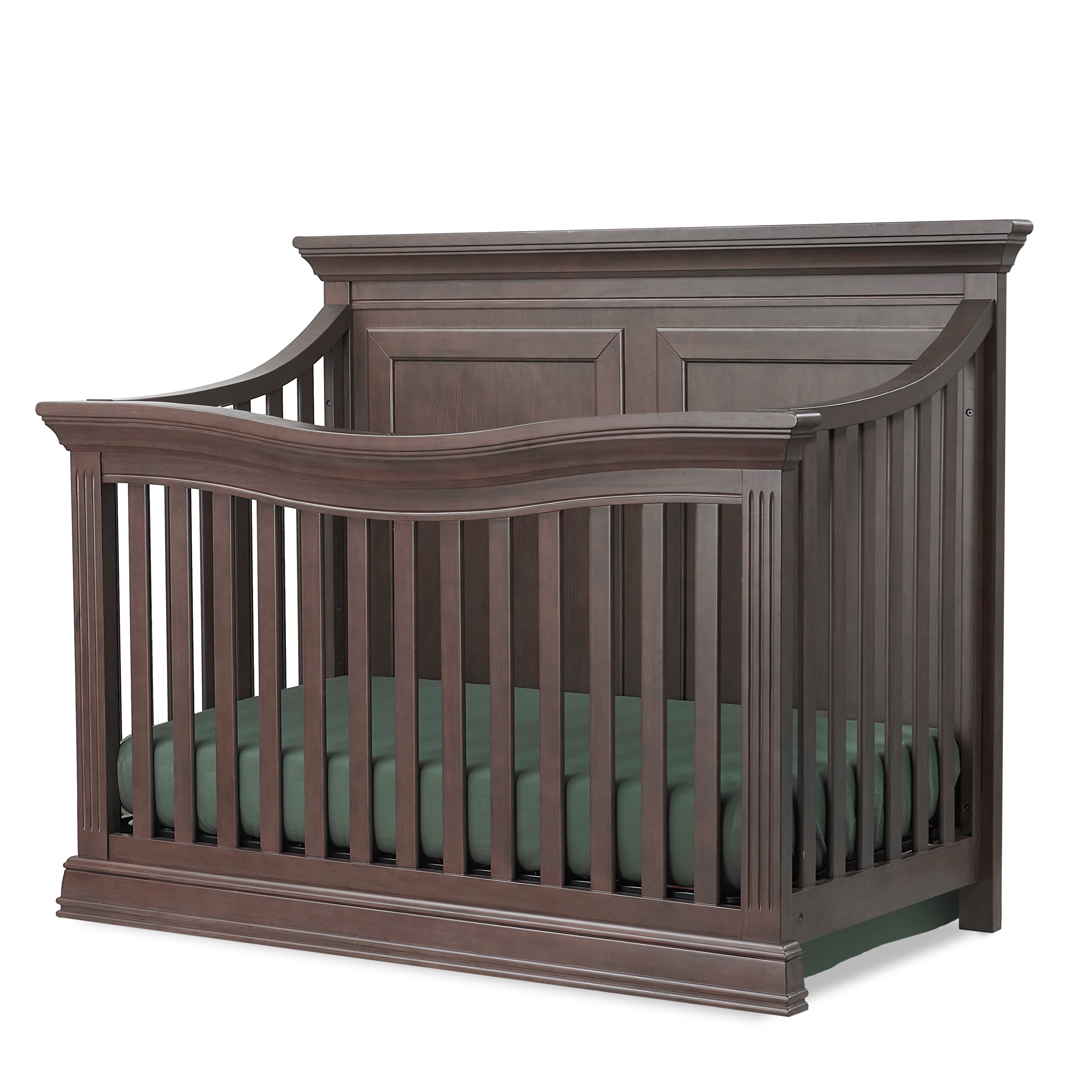 Sorelle Providence Flat Top Crib - Chocolate- Bambi Baby